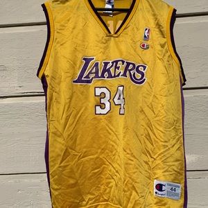 Vintage Shaq O’Neil Lakers jersey
